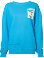 Enfants Riches Deprimes - Logo Print Sweatshirt - Women - Cotton - Xs, Blue, Cotton