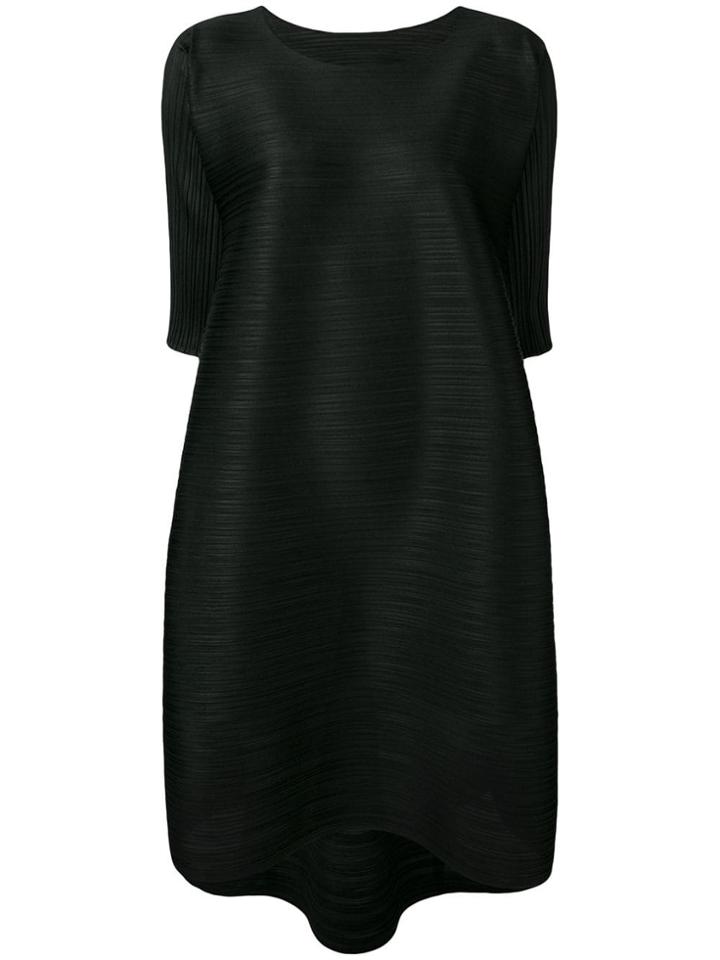 Pleats Please By Issey Miyake Oversized Puffer Dress - Black