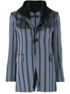Barbara Bologna Hooded Blazer - Blue