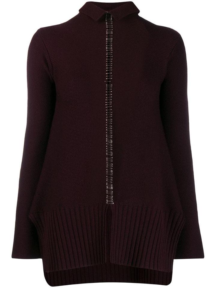 Pierantoniogaspari Safety Pin Embellished Sweater - Purple
