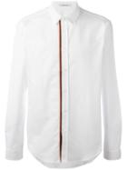 Carven Placket Detailing Shirt, Men's, Size: 41, White, Cotton