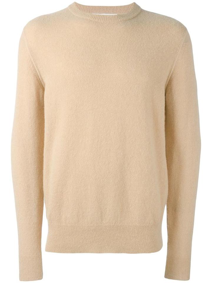 Our Legacy Round Neck Jumper, Men's, Size: Small, Nude/neutrals, Polyamide/alpaca/virgin Wool
