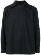 Mackintosh 0003 Pointed Collar Sweater - Black
