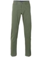 Woolrich - Classic Chino Trousers - Men - Cotton/spandex/elastane - 36, Green, Cotton/spandex/elastane