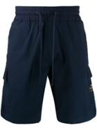 Ecoalf Pert Cargo Shorts - Blue