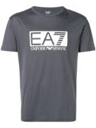 Ea7 Emporio Armani Classic Brand T-shirt - Grey