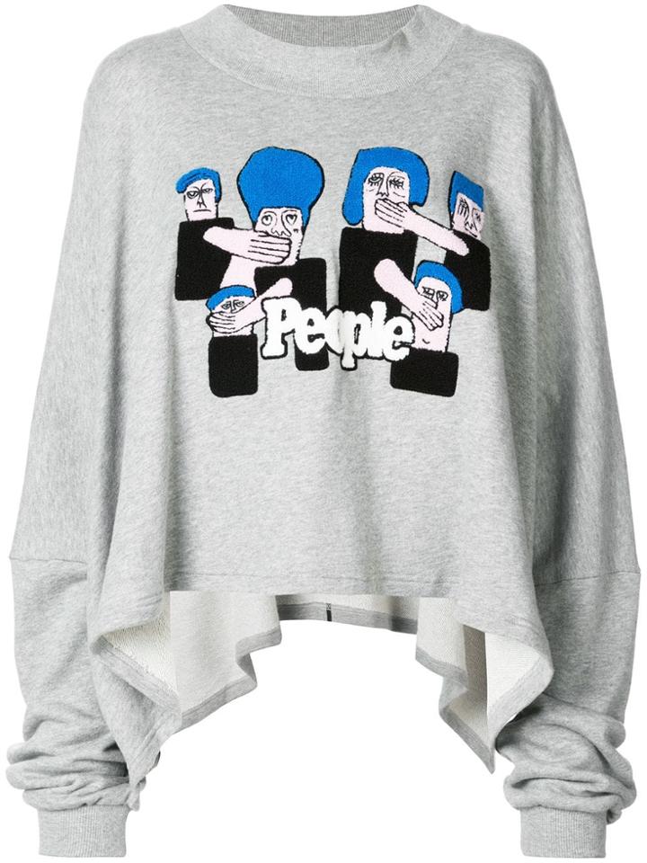 Haculla Loose Fit Sweatshirt - Grey