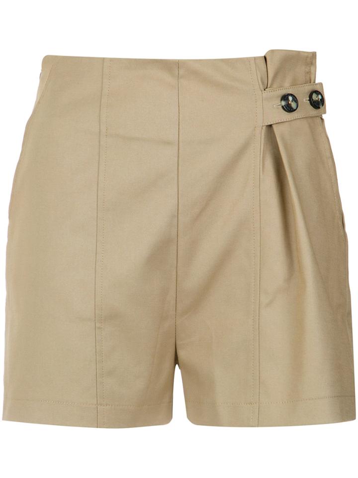 Lilly Sarti Tailored Shorts - Nude & Neutrals