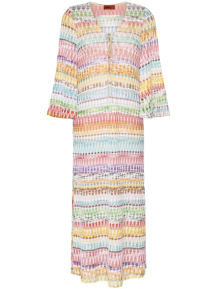 Missoni Mare Zig-zag Kaftan Maxi-dress - Sm05t