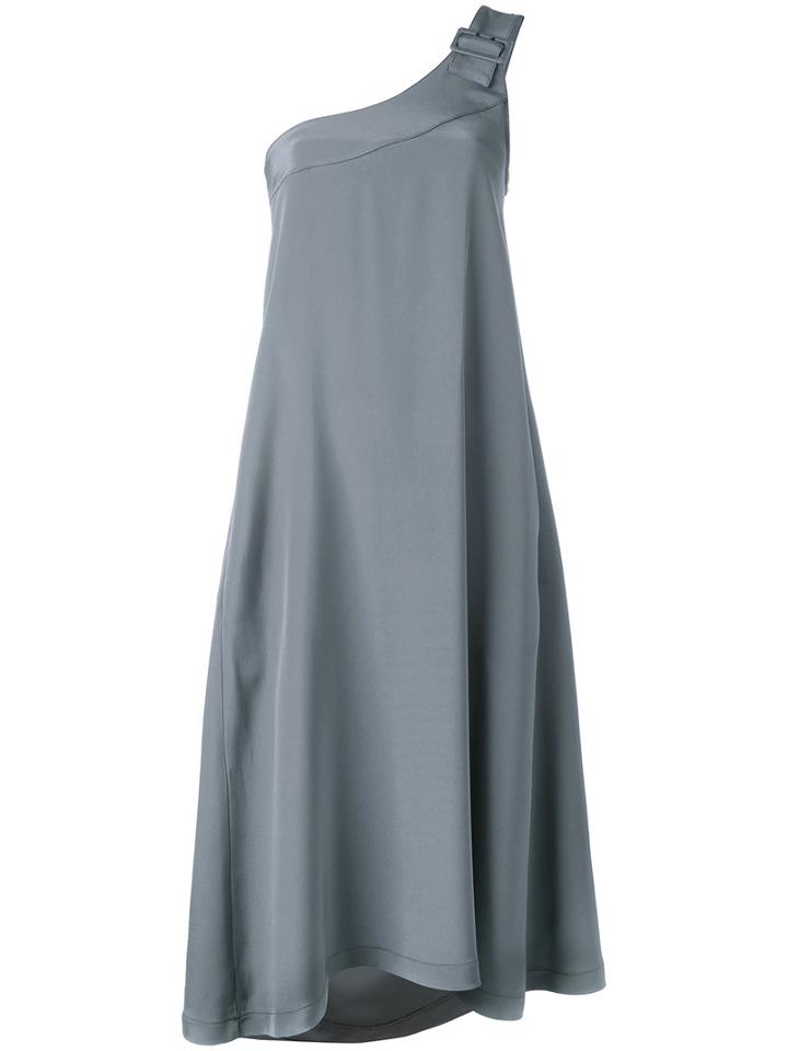 Société Anonyme - 'asy Chic' Dress - Women - Silk - 1, Grey, Silk