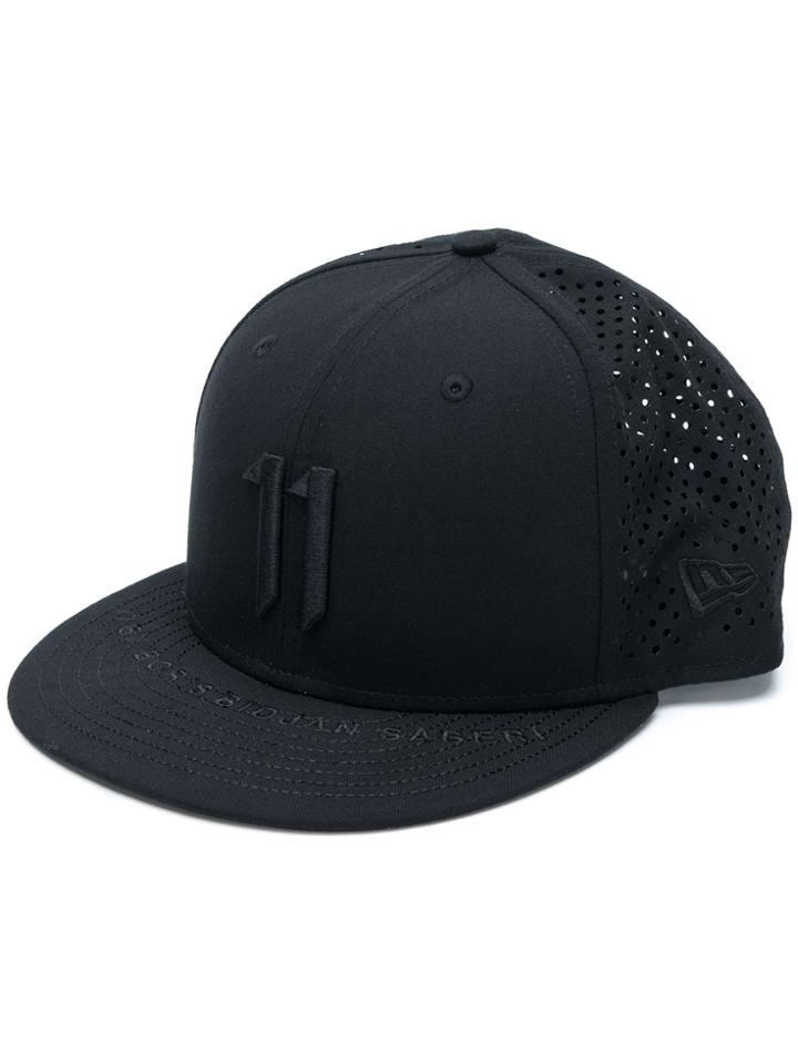 11 By Boris Bidjan Saberi Number Patch Baseball Cap - Black