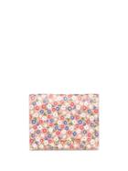 Miu Miu Floral Print Mini Wallet - Pink