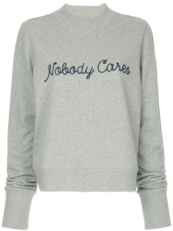 Nobody Denim Favourite Sweat Collins - Grey