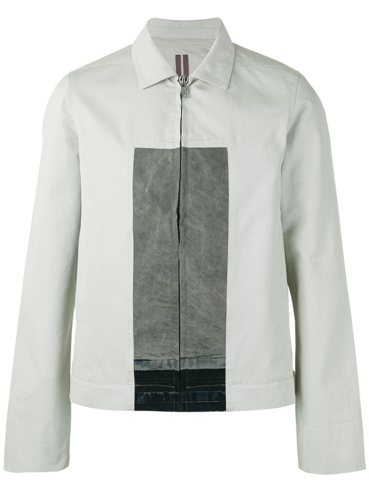 Rick Owens Drkshdw Patches Detail Lightweight Jacket - Grey
