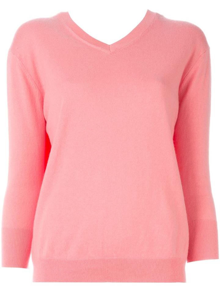 Isabel Marant Étoile 'kinsey' Jumper, Women's, Size: 40, Pink/purple, Cotton/wool