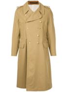 Kent & Curwen Double Breasted Trench Coat - Brown