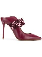 Malone Souliers Mara Pumps - Pink & Purple