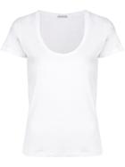 Moncler Classic Scoop Neck T-shirt - White