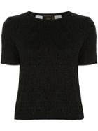 Fendi Pre-owned Short Sleeve Top - Black