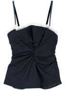 Jacquemus Gathered Front Top - Blue