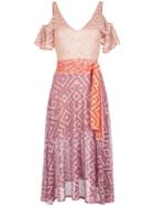 Cecilia Prado - Knit Midi Dress - Women - Viscose - M, Purple, Viscose
