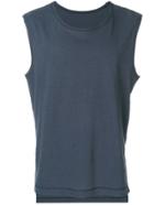 Homme Plissé Issey Miyake Plain Vest - Blue