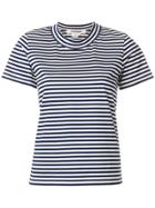 Junya Watanabe Striped T-shirt - Blue