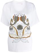See By Chloé Giant Paisley Print T-shirt - White