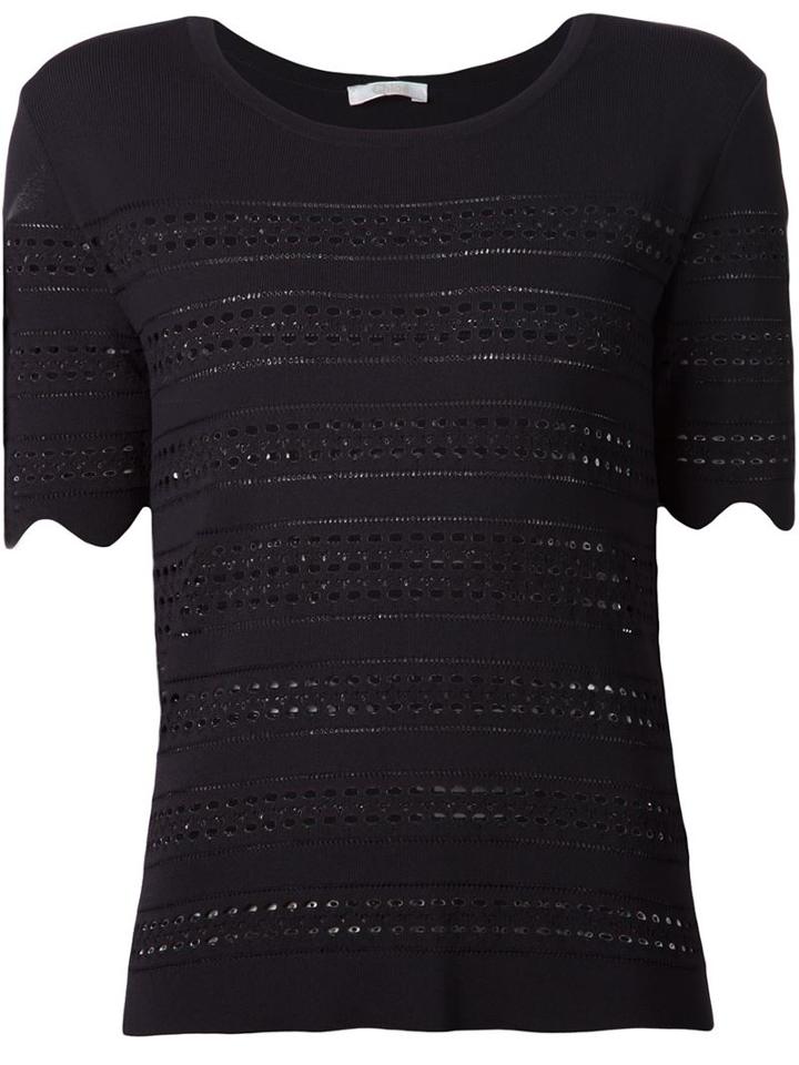 Chloe Perforated Top