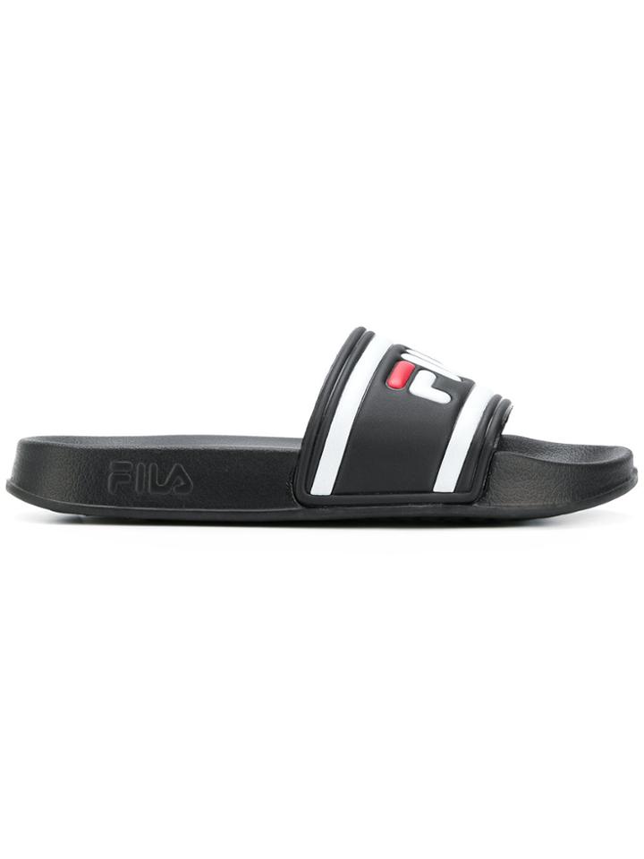 Fila Morro Bay Slides - Black