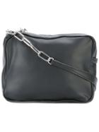 Mm6 Maison Margiela Mini Chain Crossbody Bag, Women's, Black, Polyester/polyurethane