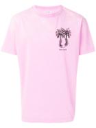 Palm Angels Palm Capture T-shirt - Pink & Purple