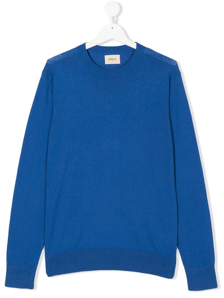 Bellerose Kids Crew Neck Jumper - Blue