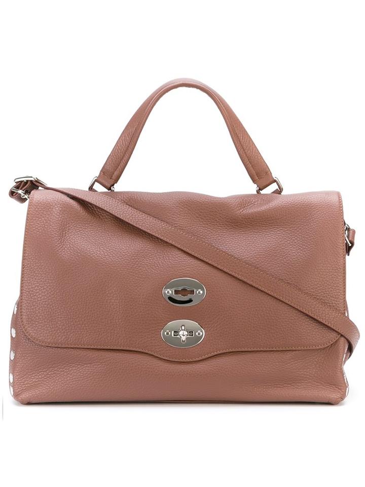 Zanellato Medium 'postina' Satchel, Women's, Pink/purple