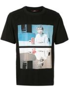 Indice Studio Graphic Print T-shirt - Black
