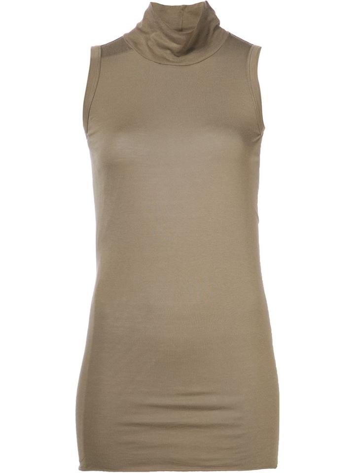 Rick Owens Lilies Roll Neck Tank