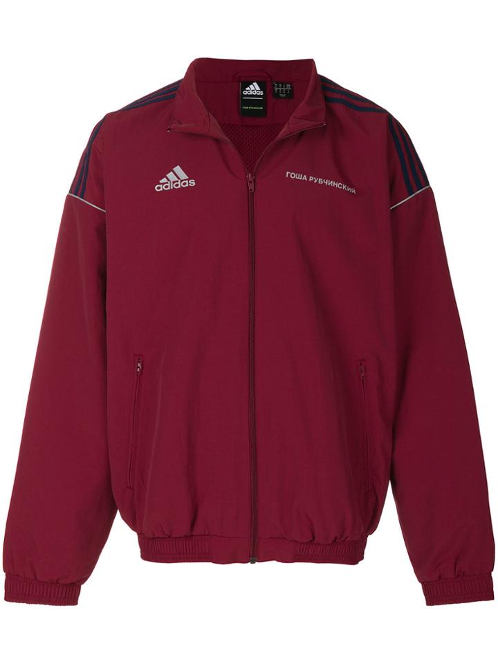 Gosha Rubchinskiy Zip Front Track Top - Red