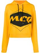 Mcq Alexander Mcqueen Logo Hoodie - Yellow