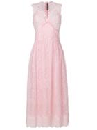 Ermanno Scervino Lace Dress - Pink & Purple