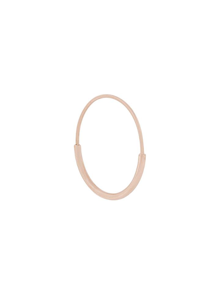 Maria Black Delicate 22 Hoop Earring - Metallic