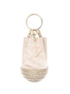Rosantica Ghizlan Embellished Mini Tote - Gold