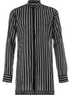 Cedric Jacquemyn Long Striped Shirt - Black