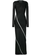Y / Project Stretch Maxi Dress - Black