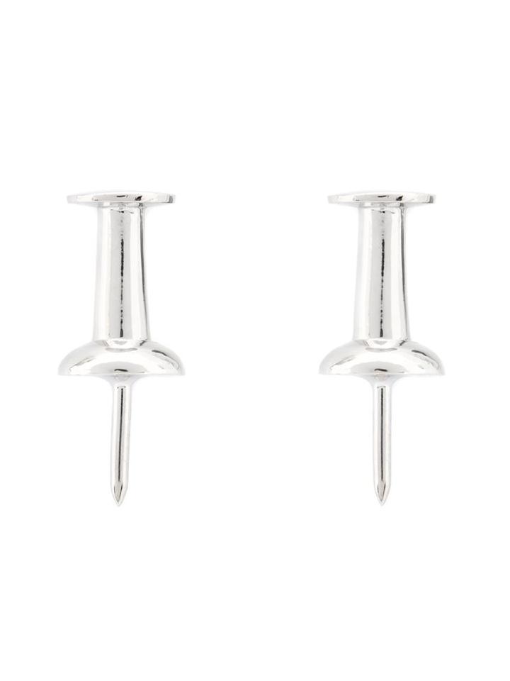 Lauren Klassen Pushpin Earrings, Women's, Metallic