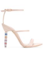 Sophia Webster Rosalind Crystal Sandals - Nude & Neutrals