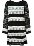 Twin-set Striped Knit Dress