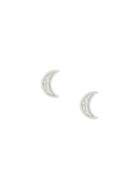 Astley Clarke 'mini Moon Biography' Stud Earrings - Metallic