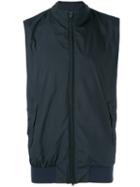 Herno - Classic Gilet - Men - Polyamide/polyester/spandex/elastane/viscose - 54, Blue, Polyamide/polyester/spandex/elastane/viscose