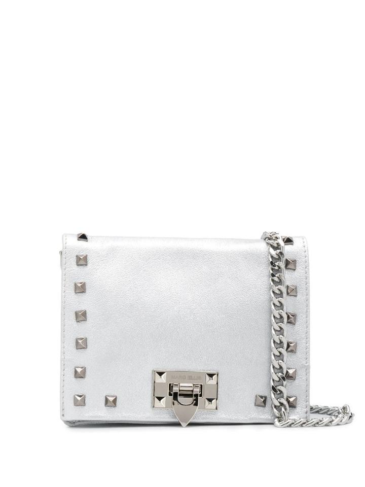 Marc Ellis Hailees Small Studded Shoulder Bag - Metallic