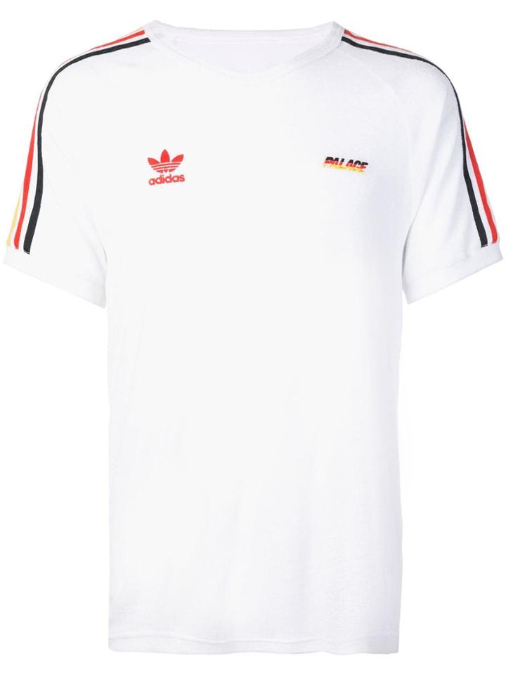 Palace Palace X Adidas Branded T-shirt - White